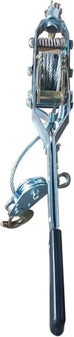 4 Ton Heavy Duty Power Puller Dual Gear Ratchet Puller Come-Along Tool with 3 Hooks Hand Cable Puller in Saudi Arabia