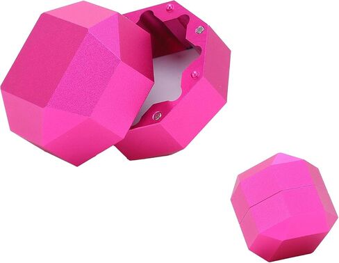 سبائك الألومنيوم جيب البلياردو الطباشير حامل، مثمنة حوض سباحة صغير جديلة تلميح الطباشير حامل عالمي طبقتين جديلة الطباشير صندوق in Kuwait