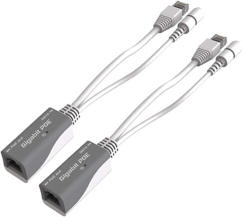 Mikrotik RBGPOE PoE Injector وحدتان مع موصلات محمية لمنتجات Gigabit LAN التي تدعم 9-48V PoE in Kuwait
