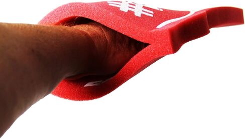 18 Inch We're Number 1 Finger Team Color Cheerleading Foam Hand Pompom for Sports in Saudi Arabia
