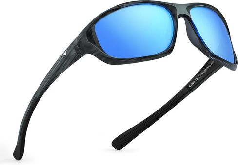 نظارات شمسية رياضية مستقطبة من KastKing Dugan للرجال والنساء، مثالية للقيادة والصيد وركوب الدراجات والجري والحماية من الأشعة فوق البنفسجية in Kuwait