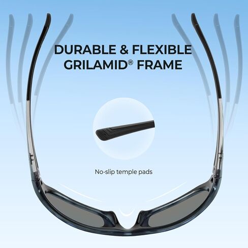 نظارات شمسية رياضية مستقطبة من KastKing Dugan للرجال والنساء، مثالية للقيادة والصيد وركوب الدراجات والجري والحماية من الأشعة فوق البنفسجية in Kuwait