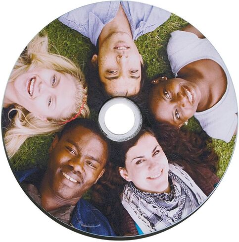 Verbatim DVD+R 4.7GB 16X White Inkjet Printable - 100pk Spindle in Saudi Arabia