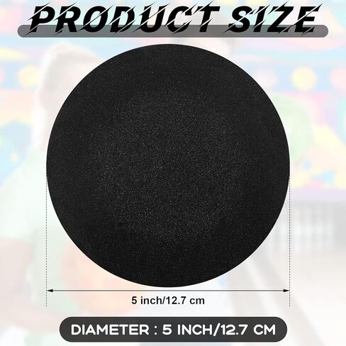 Maitys 12 Pieces Bowling Sanding Pads Bowling Ball Spinner Bowling Ball Sanding Sand Pads Resurfacing Polishing Cleaning Kit, 500,1000, 2000 Grit in Saudi Arabia