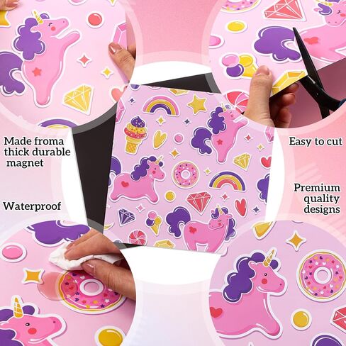 16 قطعة من منظم الخزانة المغناطيسي وملحقاته تتضمن 12 ملصقًا للخزانة المغناطيسية، 1 سبورة بيضاء مغناطيسية جافة، 1 قلم تحديد، 1 مرآة خزانة مغناطيسية، 1 صندوق تخزين بلاستيكي وردي للفصل الدراسي in Kuwait