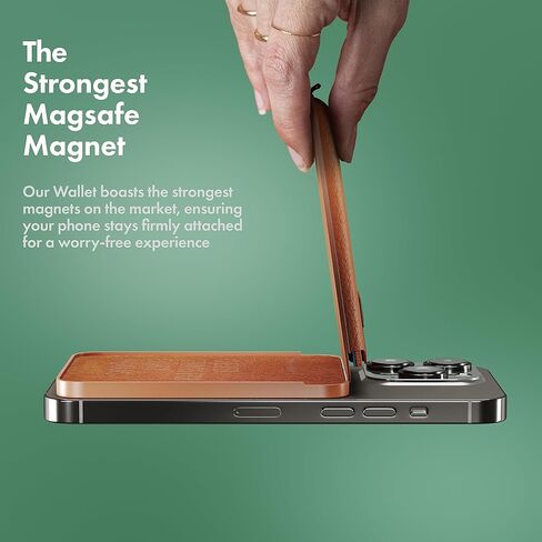 حامل محفظة Magsafe، محفظة Iphone 6 بطاقات، محفظة Mag Safe، محفظة مغناطيسية Iphone، Apple Wallet Magsafe، محفظة هاتف مغناطيسية، محفظة Iphone Magsafe، حلقة مغناطيسية، أسود in Kuwait