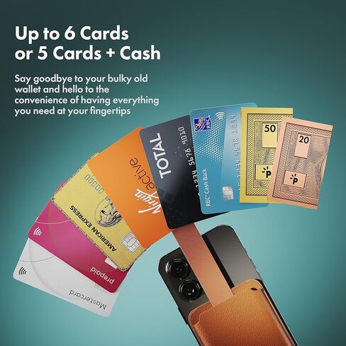 حامل محفظة Magsafe، محفظة Iphone 6 بطاقات، محفظة Mag Safe، محفظة مغناطيسية Iphone، Apple Wallet Magsafe، محفظة هاتف مغناطيسية، محفظة Iphone Magsafe، حلقة مغناطيسية، أسود in Kuwait