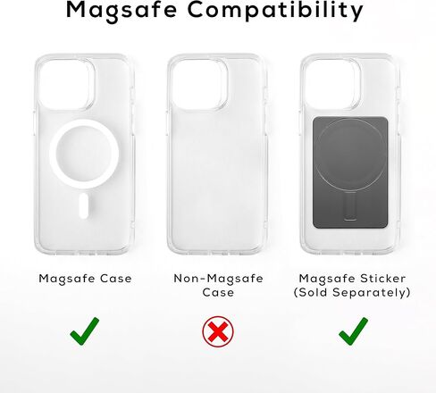 محفظة M MagSafe متوافقة مع ملحقات iPhone 12/13/14/15 Mini/Plus/Pro/Max وMagSafe، حامل بطاقات ألومنيوم RFID، ألياف الكربون، حجم عادي يحمل 7-13 بطاقة in Kuwait