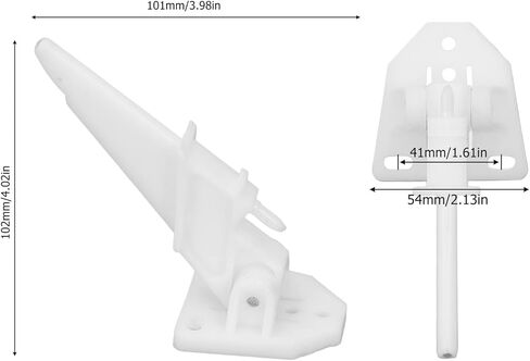Marine Boat Speedometer Pitot Kit, ABS Gauge Pitot Tube White Universal for Yacht Boat Pressure Driven Speedometers Compatible with Marine Pressure in Kuwait