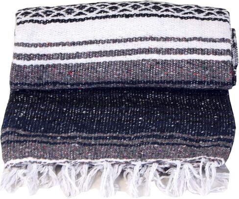 بطانية اليوغا المكسيكية الأصلية (أرجواني فاتح) in Kuwait