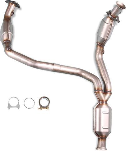المحولات الحفازة BoardRoad من الفولاذ المقاوم للصدأ مباشرة لـ 09-14 Chevy Silverado Suburban 1500 Tahoe Avalanche / 10-13 Escalade / 09-14 GMC Sierra 1500 Yukon XL 1500 in Kuwait