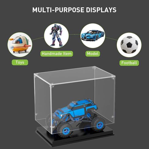 حافظة عرض كرة القدم، حافظة كرة قدم أكريليك تعرض الحجم الكامل الشفاف القابل للتجميع، حافظات صندوق تخزين تذكارية مع حامل عرض كرة القدم قابل للإزالة لكرة القدم الموقعة in Kuwait