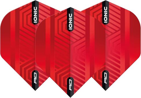 RED DRAGON Hardcore Ionic Dart Flights - 3 Sets Per Pack (9 Dart Flights in Total) in Saudi Arabia
