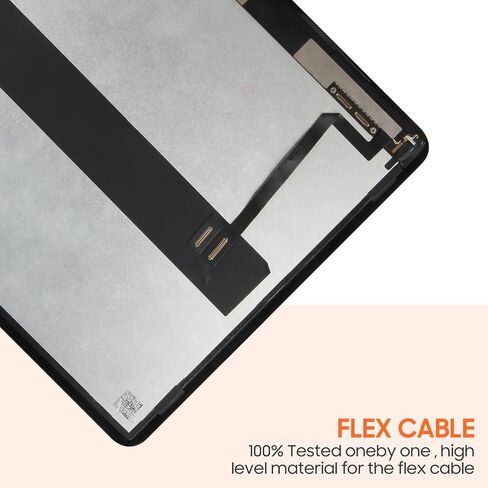 لشاشة iPad Pro 12.9 الجيل الثالث LCD، لجهاز iPad Pro 12.9 الجيل الرابع شاشة LCD A2014 A1895 A1876 A1983 A2069 A2232 A2233 A2229 مجموعة كاملة من محول الأرقام لشاشة LCD (أسود) in Kuwait