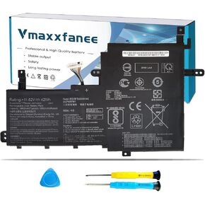 B31N1842 42Wh Laptop Battery Replacement for ASUS VivoBook S15 S531FA S531FL K531FA K531FL X531FA X531FL M513IA M513UA K513EA F513EA F513EP S513EA S513EP S513EQ V531FA V531FL X513EA X513EPI 10 001