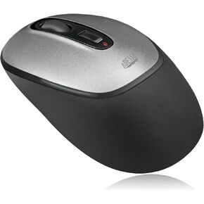 iMouse A10 Wireless Optical Mouse, 2.4 GHz RF Technology, 800/1200/1600 DPI, Right & Left Hand Use, with Nano Receiver, Compatible with Windows and Mac, Works on Glass, Wood, and Leather Surfaces
