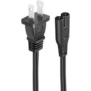 Power Cord Replacement for Nord C1 C2 Combo Organ Piano 88, Stage 3 88 Stage Keyboard,Electro 3 61 Keyboard,Electro Stage EX C2 Wave Stage Combo Organ Rack 8.2ft 2 Prong AC Power Cord Cable