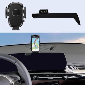 Car Phone Holder Mount Fit for BMW X1 2023-2024/X2 2024, Car Display Mount,Thick Cases Friendly Fit for iPhone/Android and All Smartphones