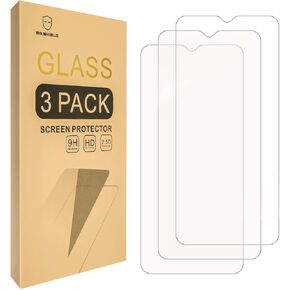 Mr.Shield [3-Pack] Designed For OnePlus Nord N300 5G [Upgrade Maximum Cover Screen Version] [Tempered Glass] [Japan Glass with 9H Hardness] Screen Protector