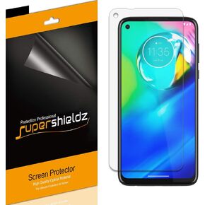 Supershieldz (6 Pack) Designed for Motorola Moto G Power (2020) Screen Protector, High Definition Clear Shield (PET)