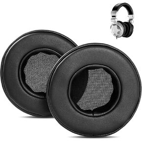 Earpads Cushion Compatible with Behringer HPX 2000 HPX2000 Headphone Ear Pads Replacement with Softer Protein Leather and Memory Foam