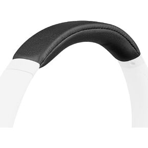 SOULWIT Protein Leather Headband Cover for Sony WH-CH710N/WHCH710N/WHCH710/CH710 (Do Not Fit WH-CH700N/WH-CH720N) Headphones, Replacement Headstrap Pad Repair Part - Black
