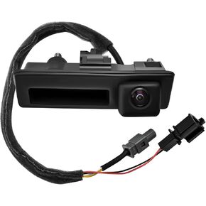 Tailgater Handle with Backup Camera Compatible with Audi A4 S4 2009-2016, A5 S5 2008-2017, A6 S6 2012-2015, A7 S7 2012-2018, Q3 2015-2018, Q5 SQ5 2009-2017 Replaces 5N0827566AA 5N0827566C