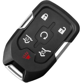 دخول مفتاح التحكم عن بُعد مفتاح FOB FOB القابلة للبرمجة لصالح Chevy Suburban Tahoe GMC Yukon XL 2015 2015 2017 2018 2019 2020 استبدال HYQ1AA 13580804 315MHz