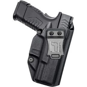 Tulster IWB Profile Holster in Right Hand fits: Springfield Armory XD-M/Elite 3.8" 9mm / .40 | Inside The Waistband Appendix Concealed Carry Kydex Holster