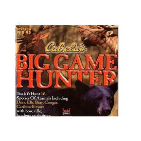 Cabela's Big Game Hunter PC CDROM WIN 95