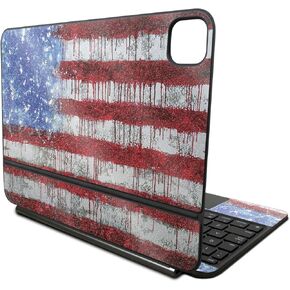 Glossy Glitter Skin Compatible with Apple Magic Keyboard for iPad Pro 11‑inch (M4) 2024 - Colors Dont Run - Premium 3M Vinyl Protective Decal Cover - Easy to Apply | Crafted in The USA by MightySkins