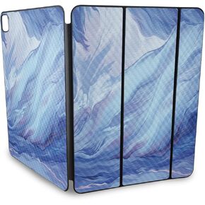 Carbon Fiber Skin Compatible with Apple Smart Folio for iPad Pro 13-inch (M4) 2024 - Imaginary - Premium 3M Vinyl Protective Wrap Decal Cover - Easy to Apply | Crafted in The USA by MightySkins