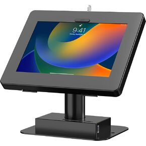 CTA Digital  Integrated USB 3.0 Hub Desk Mount with Universal Security Enclosure - Black - (PAD-QRUSBKB)