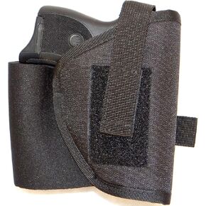 DTOM AH5 Neoprene and Nylon Ankle Holster for 2" Small Frame Revolvers: Taurus 405 / 441 / 451 / 605 / 851 / M850 / 85 Protector Polymer, Ladysmith Airweight, Diamondback DB9, and More