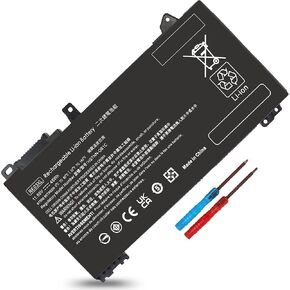 45WH RE03XL L32656-005 Battery for HP ProBook 430 440 445 445R 450 455 455R G6 430 440 445 450 G7 ZHAN 66 Pro 13 14 15 G2 14 G3 A 14 G3, Replacement L32407-541 L32407-2B2 RE03045XL RE03045XL-PL