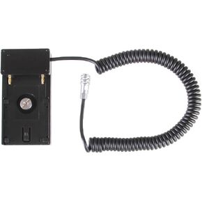 Battery Power Mount Adapter Plate Cable for BMPCC 4K 6K Camera to Sony NP-F970 /F960/F770/F750 Battery with Spring Cable