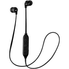 JVC in Ear Headphones HA-FX21BT - Stereo - Black - Wireless - Bluetooth - 32.8 ft - 20 Hz - 20 kHz - Earbud, Behind-The-Neck - Binaural - in-Ear