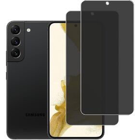 [2 Pack] Privacy Screen Protector for Samsung Galaxy S22/S23 5G, 9H Hardness, Anti-Scratch, Anti Spy, Tempered Glass Screen Protector for Samsung Galaxy S22/S23 5G