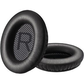 QC35 Replacement Ear Pads,Replacement Ear Pads for Bose QC35 & QC35ii (QuietComfort 35) Headphones - Softer Leather, Memory Foam, Extra Durability