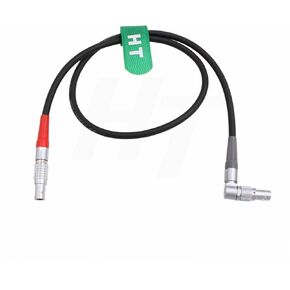 Right Angle CAM 7 Pin Start Stop Power Cable for ARRI Alexa Mini Cforce Mini LBUS 4 Pin, AMC-1 Cforce RF Motor, Cmotion cPRO Motor Camin 24"