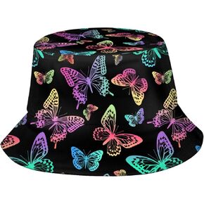 Bucket Hat Sun Beach Packable Fisherman Cap for Women Men Summer Outdoor Hiking