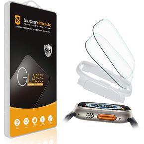(2 Pack) Supershieldz Anti Glare (Matte) Tempered Glass Screen Protector for Apple Watch Ultra 2 (49mm) / Apple Watch Ultra (49mm)