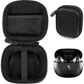 CaseSack Case for Skullcandy Rail ANC in-Ear Noise Cancelling Wireless Earbuds (Black)