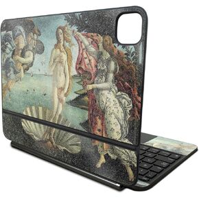 Glossy Glitter Skin Compatible with Apple Magic Keyboard for iPad Pro 11‑inch (M4) 2024 - Birth of Venus - Premium 3M Vinyl Protective Decal Cover - Easy to Apply | Crafted in The USA by MightySkins