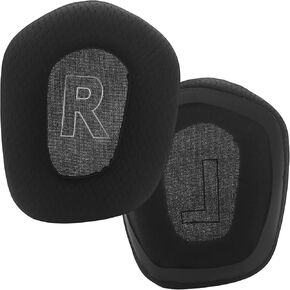 G733 Mesh Fabric Ear Pads Replacement Ear Pads Cushions Compatible with Logitech G733 Lightspeed RGB Wireless Headphones High-Density Memory Foam Earpads Earmuffs Ear Cups Cover Repair Parts - Black