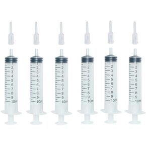DTF Syringes, DTF Printer Cleaning Kits for All Dtf Printer,DTG Pritner,Uv Printer (10ml x 6 pcs)