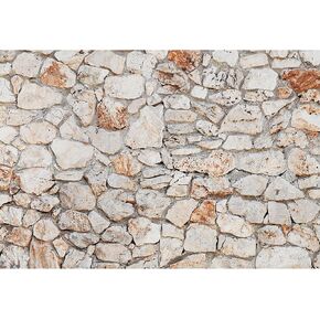 Baocicco 12x8ft Retro Rock Stone Wall Photography Background Italy European Small Town House Wall Backdrops for Photoshoot Birthday Baby Shower Infant Kids Girlfriend Couples Portrait Studio Video