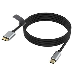 Zosvoses USB-C to Micro-B Cable Compatible with Nikon D850, D5, D500, D810, D810A, Fujifilm X-H1, X-T2, GFX50S, Canon EOS 5D Mark IV, 1D X Mark II, Panasonic Lumix G9 Camera, Seagate WD Westgate, 5ft