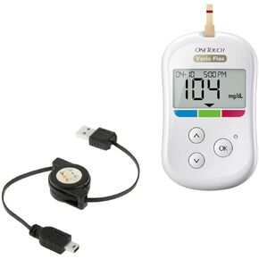 BoxWave Cable Compatible with OneTouch Verio Flex - miniSync, Retractable, Portable Sync Cable