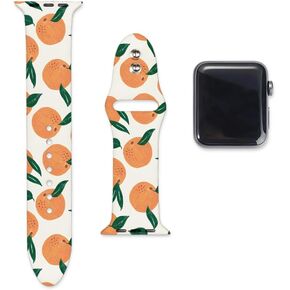SEized Compatible with Apple Watch Band 40MM,Wristband White Sport Strap Soft silicone for Women Men,for iWatch Series 9 8 7 6 SE 5 4 3 2 1 Ultra